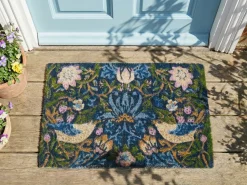 Clearance Beliani Tappetino da Ingresso SAKESAR 40 x 60 cm Fibra di Cocco Multicolore