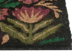 Online Beliani Tappetino da Ingresso SELAWIK Fiore Fibra di Cocco Multicolore