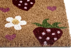 Sale Beliani Tappetino da Ingresso SHAININ Fibra di Cocco Multicolore