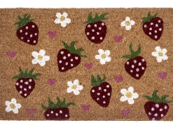Sale Beliani Tappetino da Ingresso SHAININ Fibra di Cocco Multicolore