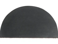 Clearance Beliani Tappetino da Ingresso TISHIMNA Naturale 45 x 75 cm Fibra di Cocco Naturale Nero