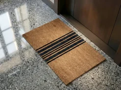 Best Beliani Tappetino da Ingresso TOGIAK Naturale Fibra di Cocco Naturale Nero