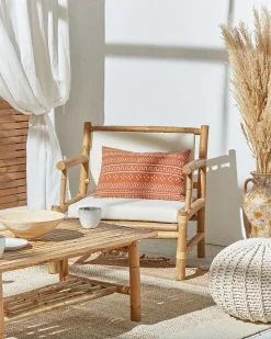 Beliani Tappeto ABANA Iuta Beige