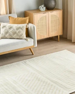 Clearance Beliani Tappeto ABEGUM Lana Beige