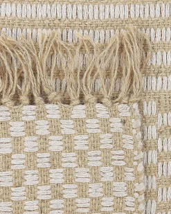 Discount Beliani Tappeto ADABAG Iuta Beige