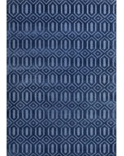 Clearance Beliani Tappeto ADATEPE marino Viscosa Blu