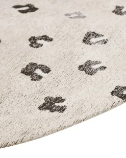 Beliani Tappeto AFIS Beige Cotone Beige Nero
