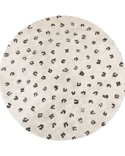 Beliani Tappeto AFIS Beige Cotone Beige Nero