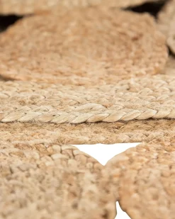 Sale Beliani Tappeto AHLAT ø 120 cm Iuta Beige
