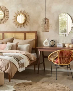 Sale Beliani Tappeto AHLAT ø 120 cm Iuta Beige