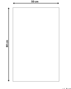 Best Beliani Tappeto AKBEZ Beige chiaro 50 x 80 cm Iuta Bianco Beige