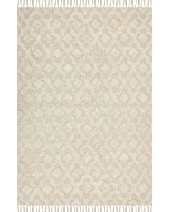 Hot Beliani Tappeto AKSARAY Cotone Beige