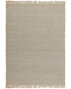 Beliani Tappeto ALADAG Iuta Beige