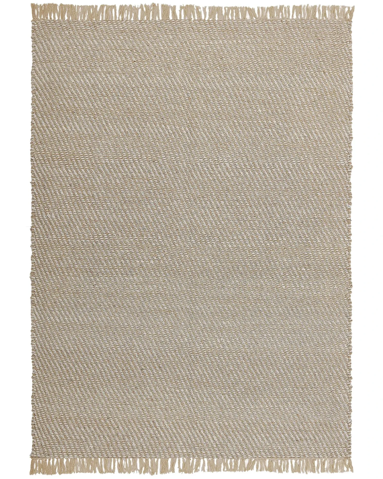 Beliani Tappeto ALADAG Iuta Beige