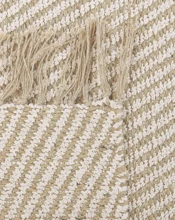 Beliani Tappeto ALADAG Iuta Beige
