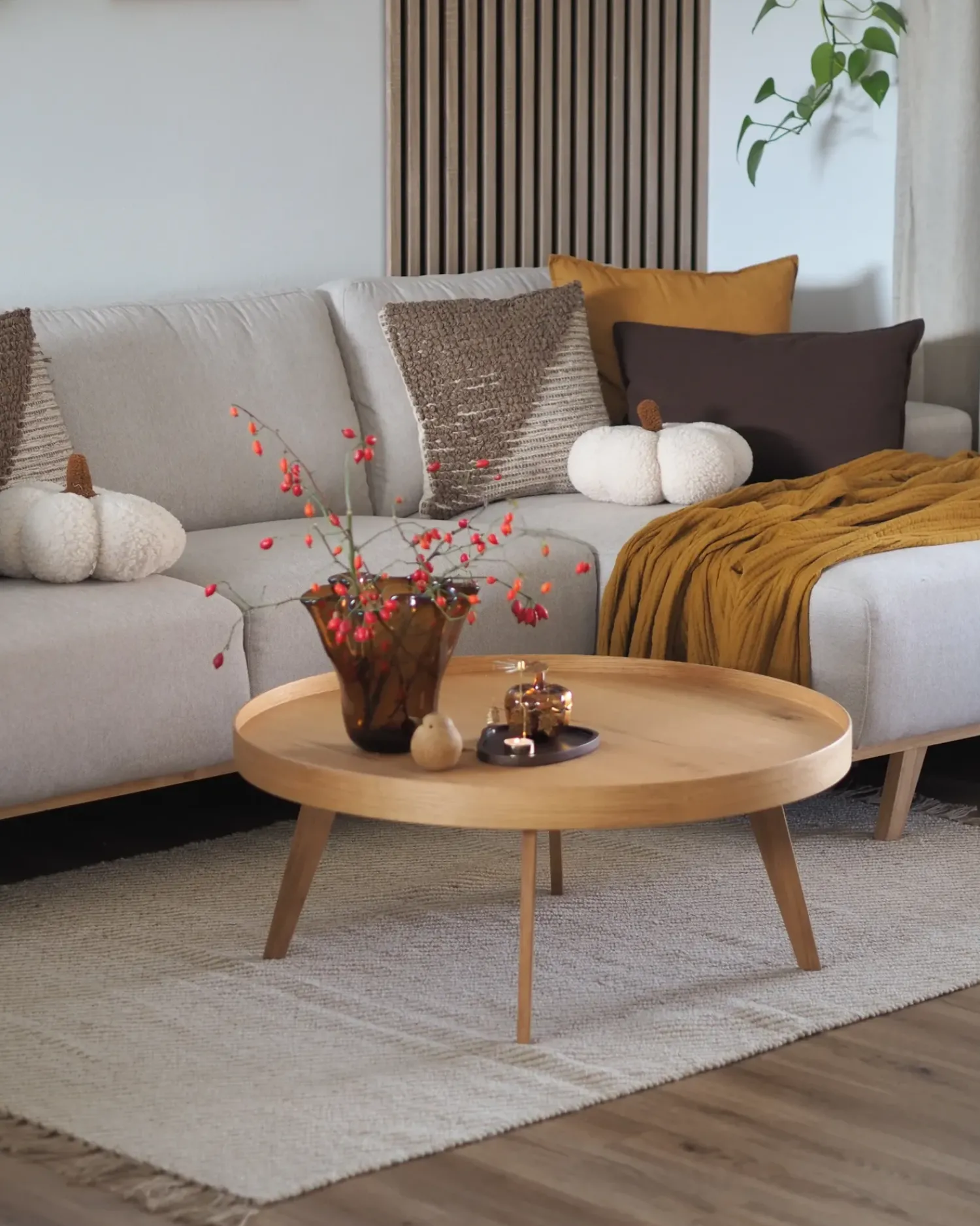 Beliani Tappeto ALADAG Iuta Beige