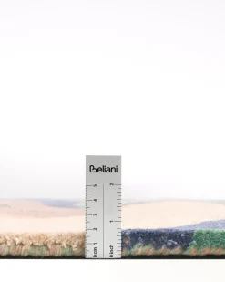 Beliani Tappeto ALMORA 160 x 230 cm Viscosa Multicolore