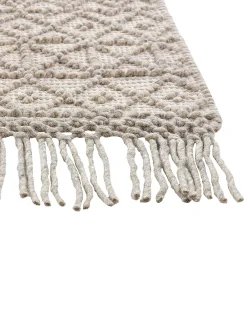 Beliani Tappeto ALUCRA sabbia 160 x 230 cm Lana Beige