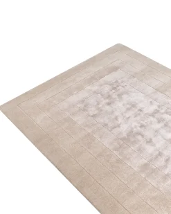 Clearance Beliani Tappeto AMADO 160 x 230 cm Viscosa Beige