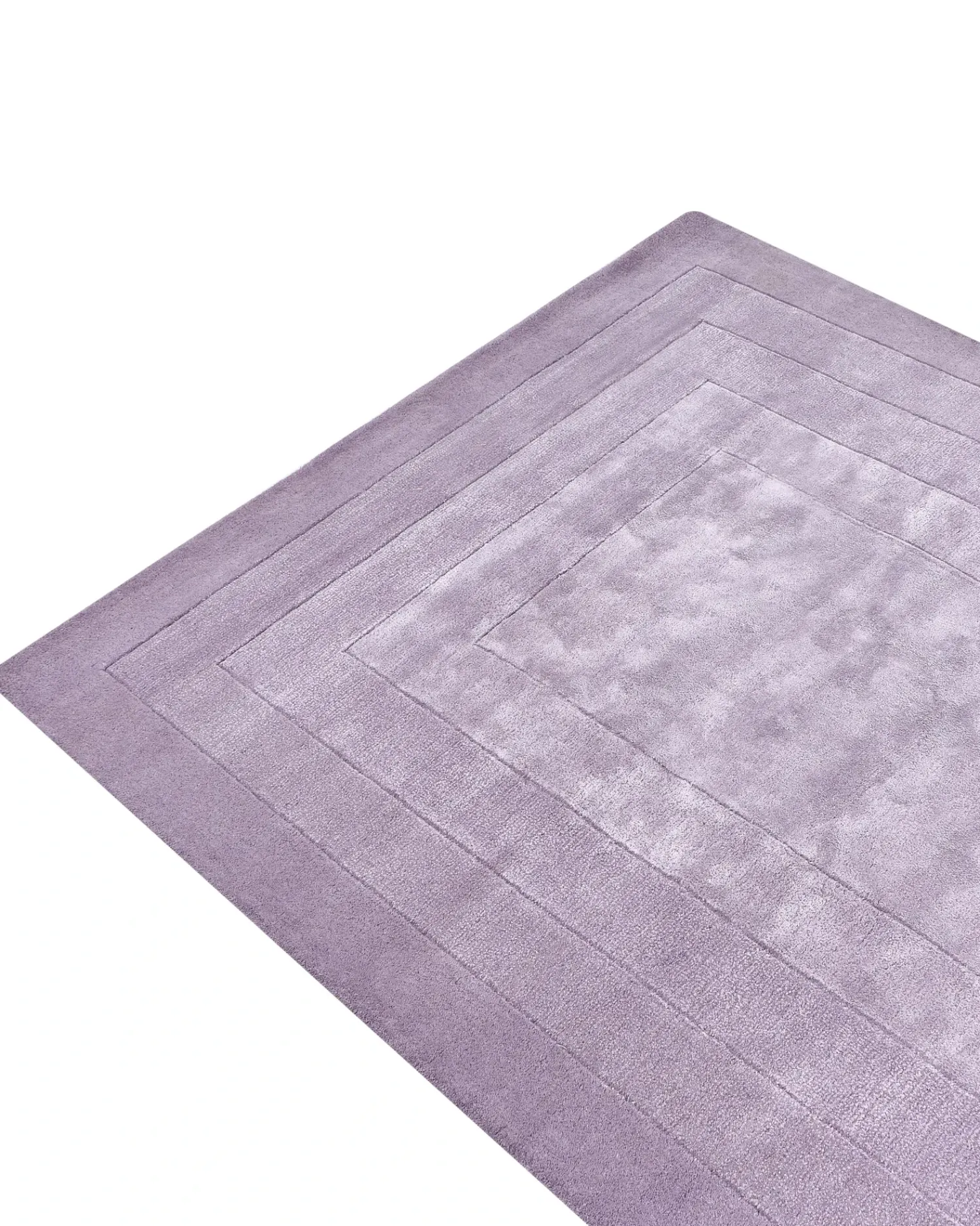 Clearance Beliani Tappeto AMADO 160 x 230 cm Viscosa Viola