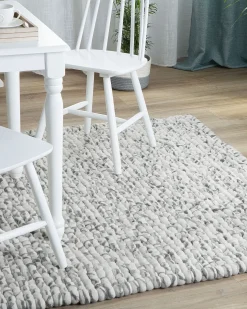 Discount Beliani Tappeto AMDO chiaro 160 x 230 cm Grigio