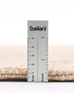 Best Beliani Tappeto AMRAVATI chiaro Iuta Beige