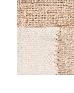 Online Beliani Tappeto AMRAVATI chiaro Iuta Beige
