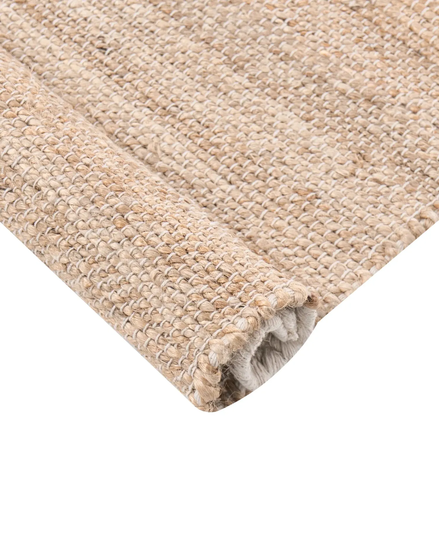 Online Beliani Tappeto AMRAVATI chiaro Iuta Beige