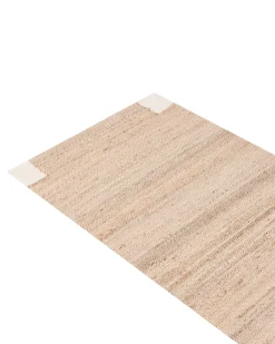 Online Beliani Tappeto AMRAVATI chiaro Iuta Beige