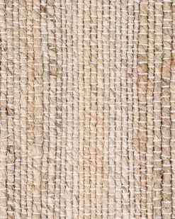 New Beliani Tappeto AMRAVATI Beige/Verde Iuta Beige Verde