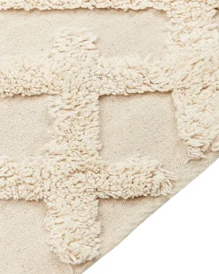 Best Beliani Tappeto ARDAHAN Cotone Beige