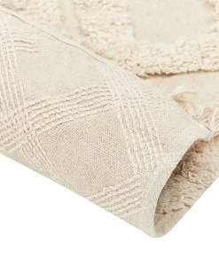 Best Beliani Tappeto ARDAHAN Cotone Beige