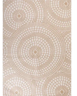 New Beliani Tappeto ARIBA Iuta Bianco Beige