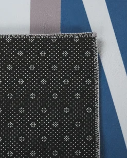 Clearance Beliani Tappeto ARTHUR Multicolore 70 x 200 cm Blu Nero Multicolore