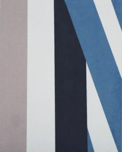 Clearance Beliani Tappeto ARTHUR Multicolore 70 x 200 cm Blu Nero Multicolore