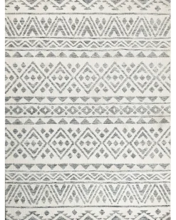Online Beliani Tappeto ASPANI Bianco sporco 300 x 400 cm Beige Grigio