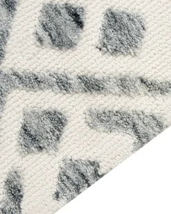 Online Beliani Tappeto ASPANI Bianco sporco 300 x 400 cm Beige Grigio