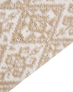Hot Beliani Tappeto ATIMA Beige Iuta Beige Bianco