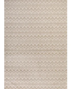 Hot Beliani Tappeto ATIMA Beige Iuta Beige Bianco