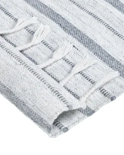 Online Beliani Tappeto BADEMLI Bianco sporco Bianco Grigio
