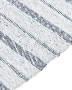 Clearance Beliani Tappeto BADEMLI Bianco sporco Bianco Grigio