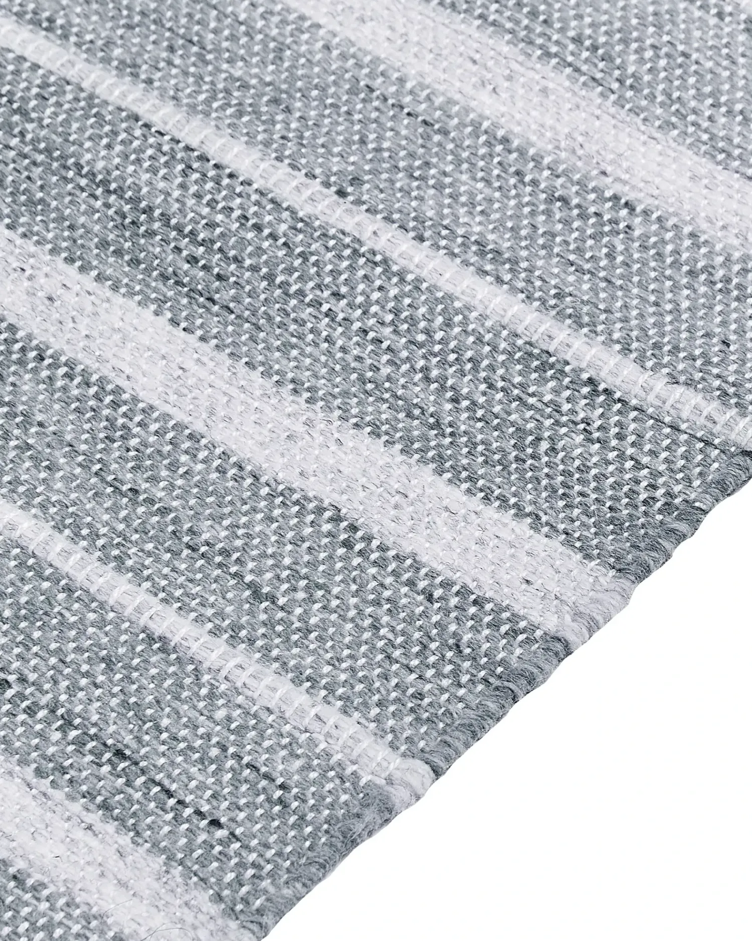 Discount Beliani Tappeto BADEMLI Grigio chiaro Bianco Grigio