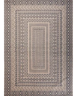 Hot Beliani Tappeto BAGLAR Grigio Iuta Beige Grigio