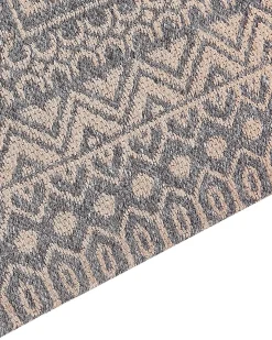 Hot Beliani Tappeto BAGLAR Grigio Iuta Beige Grigio