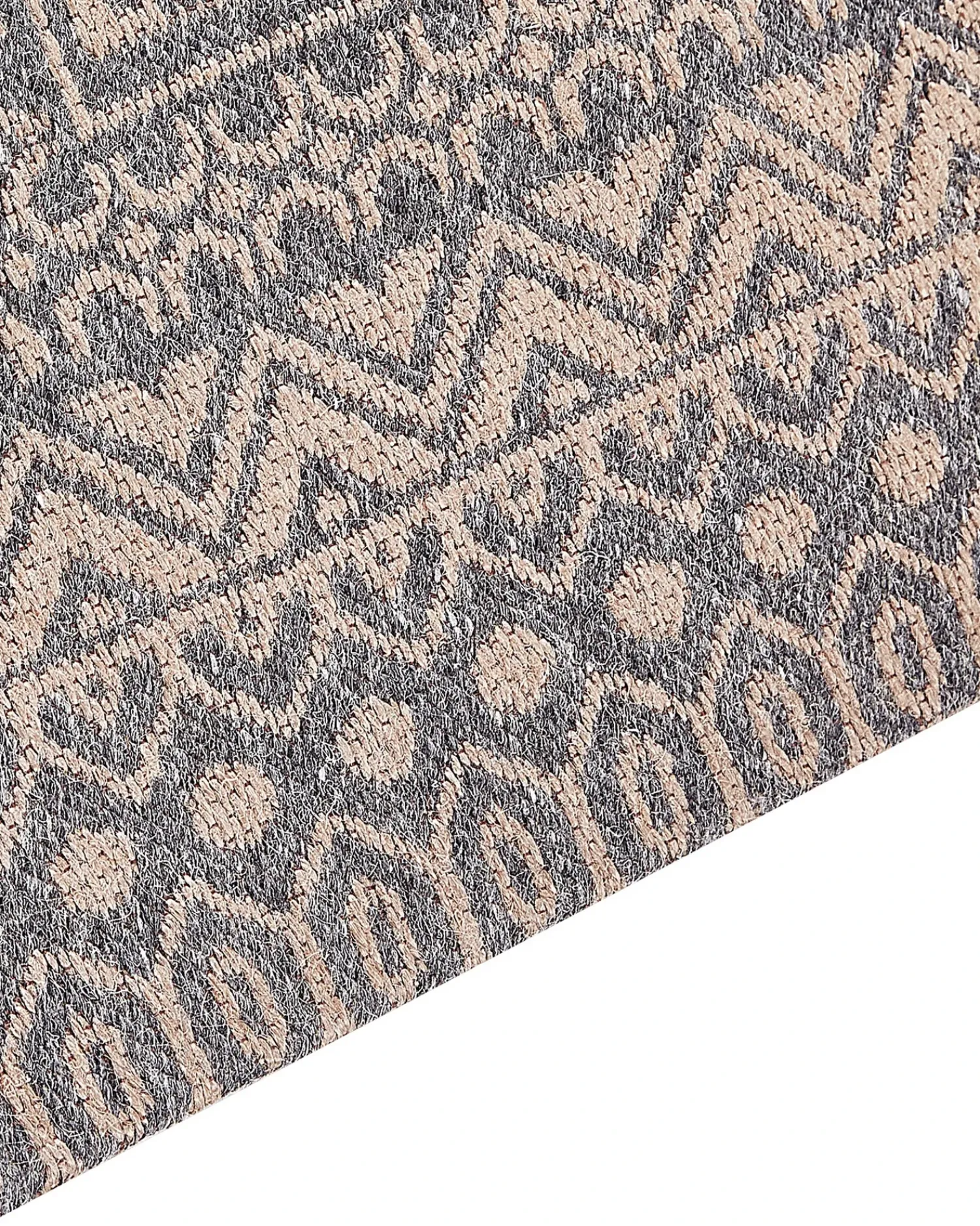 Hot Beliani Tappeto BAGLAR Grigio Iuta Beige Grigio