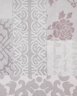 Clearance Beliani Tappeto BALLICA Grigio 160 x 230 cm Rosa Grigio