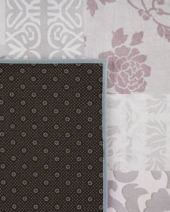 Clearance Beliani Tappeto BALLICA Grigio 160 x 230 cm Rosa Grigio