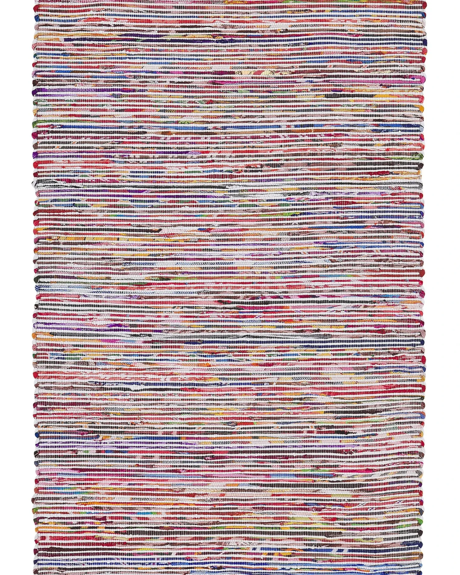 Clearance Beliani Tappeto BARTIN Bianco 160 x 230 cm Bianco Blu Rosa Rosso Multicolore