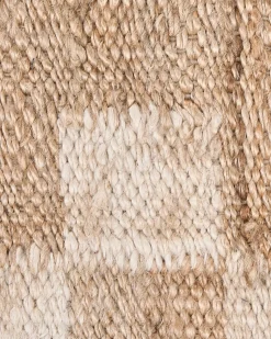 Online Beliani Tappeto BEED chiaro 160 x 230 cm Iuta Beige