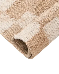 Online Beliani Tappeto BEED chiaro 160 x 230 cm Iuta Beige
